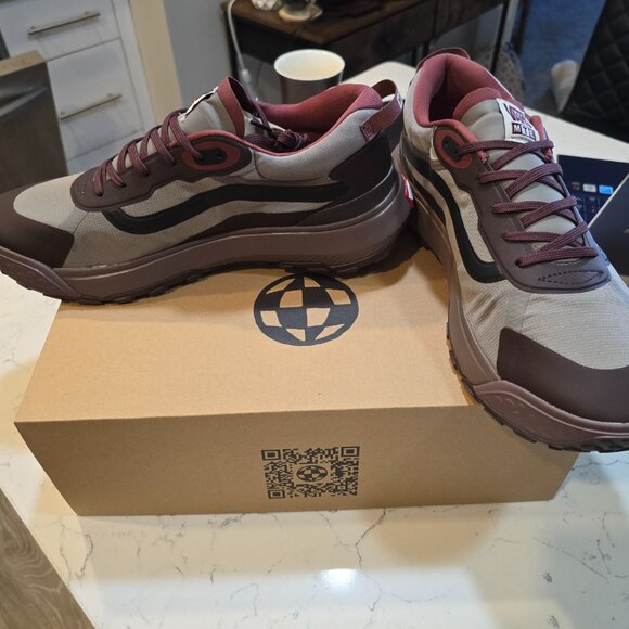 VANS MTE CROSSPATH VN000CVU7YO BITTER CHOCOLATE Mens Size 13 Hiking Trail NEW - Picture 2 of 12
